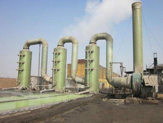 玻璃鋼凈化塔節能減排